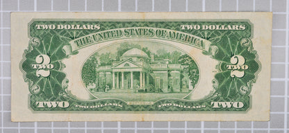1953A Fancy Double Duo Repeater Serial 2 Dollar Note - 47706177 - 1953-A Two Dollar Cool Serial Legal Tender Note - Fr#1510