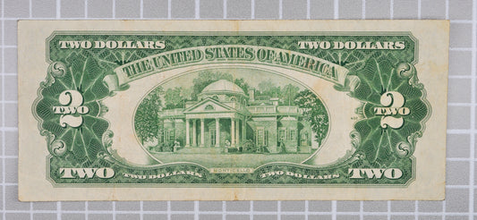 1953A Fancy Double Duo Repeater Serial 2 Dollar Note - 47706177 - 1953-A Two Dollar Cool Serial Legal Tender Note - Fr#1510