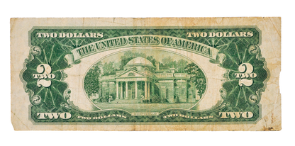 1953B Fancy Repeat Pattern Serial 2 Dollar Note - 70070611 - 1953-B Two Dollar Cool Serial Legal Tender Note - Fr#1511