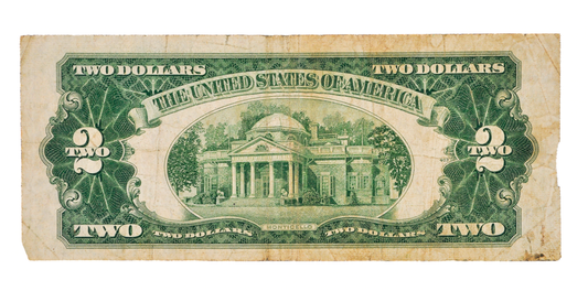 1953B Fancy Repeat Pattern Serial 2 Dollar Note - 70070611 - 1953-B Two Dollar Cool Serial Legal Tender Note - Fr#1511