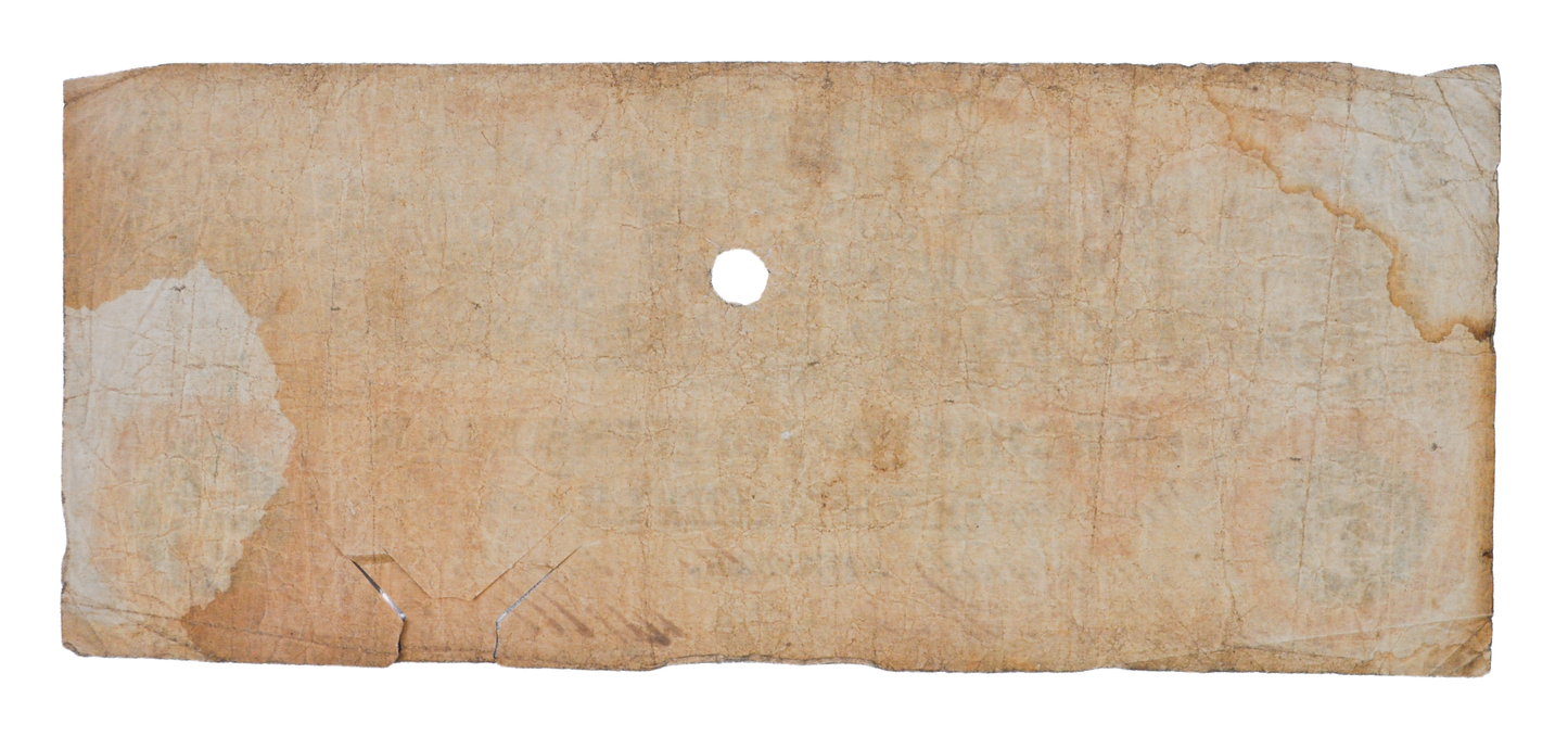 1860 Merchants and Planters Bank 5 Dollar Banknote - Georgia Obsolete Currency - Savannah, GA - 1860 Five Dollars Georgia Bank Note