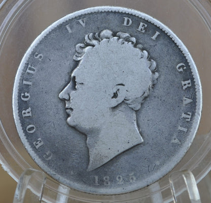 1825 Great Britain Half Crown - VG (Very Good) Detail - Silver 1/2 Crown 1825 United Kingdom HalfCrown Silver