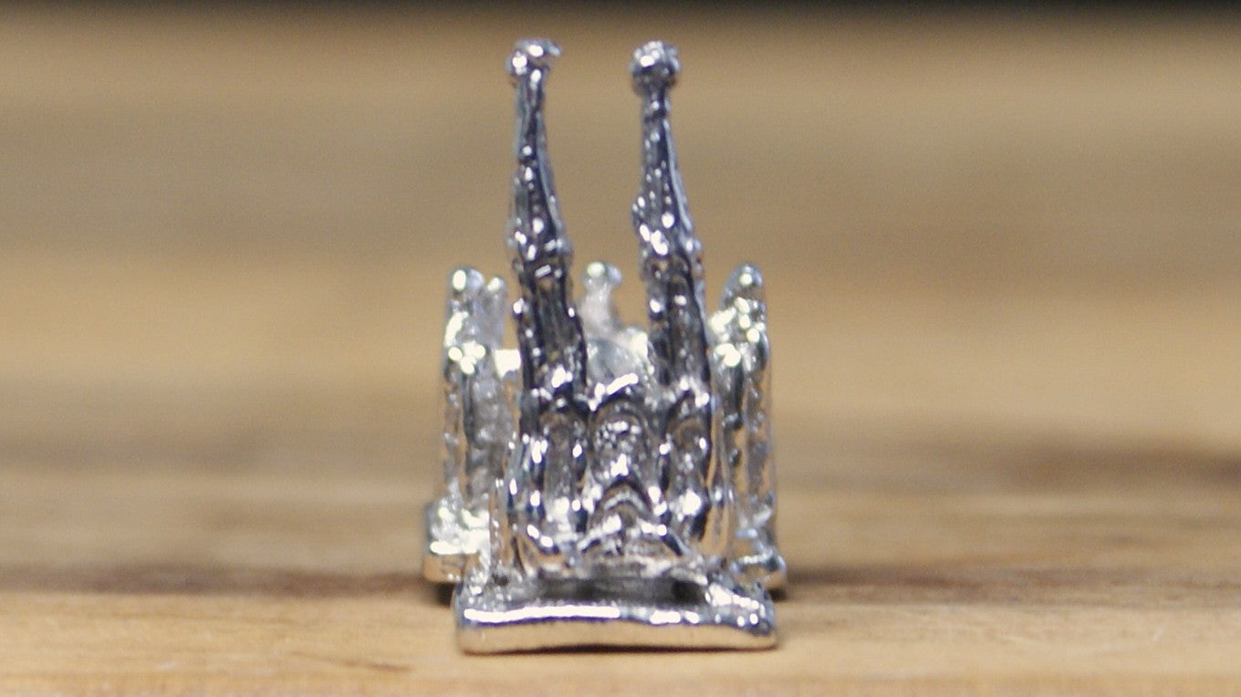 Saint Patrick's Cathedral Church Sterling Silver Religious Pendant - Sterling Silver St Saint Patricks Cathedral Church Charm