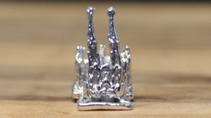 Saint Patrick's Cathedral Church Sterling Silver Religious Pendant - Sterling Silver St Saint Patricks Cathedral Church Charm