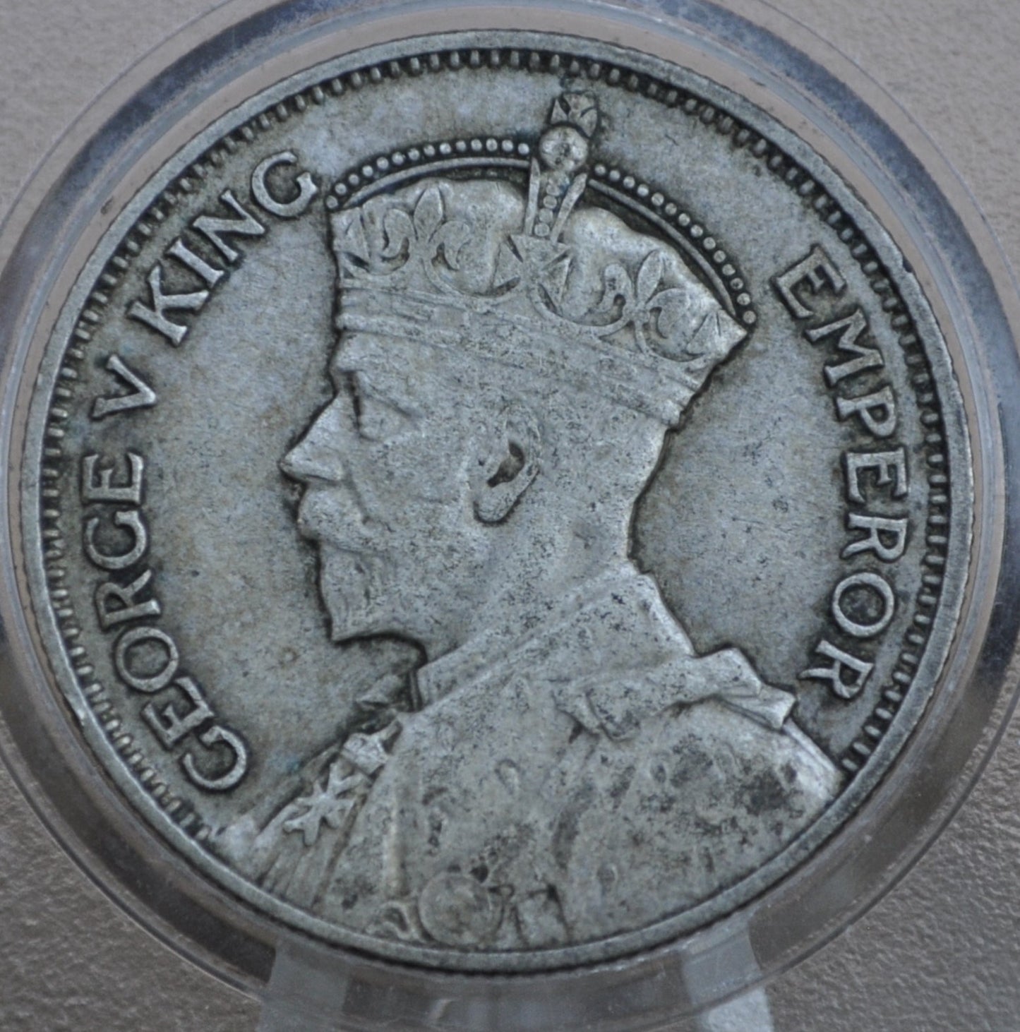 1934 New Zealand Silver Shilling - Great Condition, XF+ - 50% Silver - 1934 New Zealand One Shilling