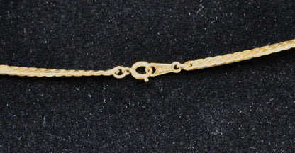 Vintage Avon Goldtone Baguette Amethyst Choker Necklace - 16 Inches - Stunning Avon Signed Baguette Link Purple Gemstone Necklace