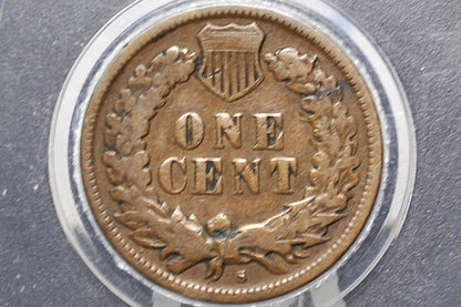1908-S Indian Head Penny - Choose by Grade - Rare, Key Date - 1908 S US One Penny - 1908 S Indian Head Cent 1908 S