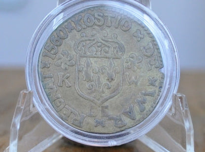 1560 Kositio De war Regimet Commemorative Military style button - Heraldic Shield Commemorative Military Style 1560 Button