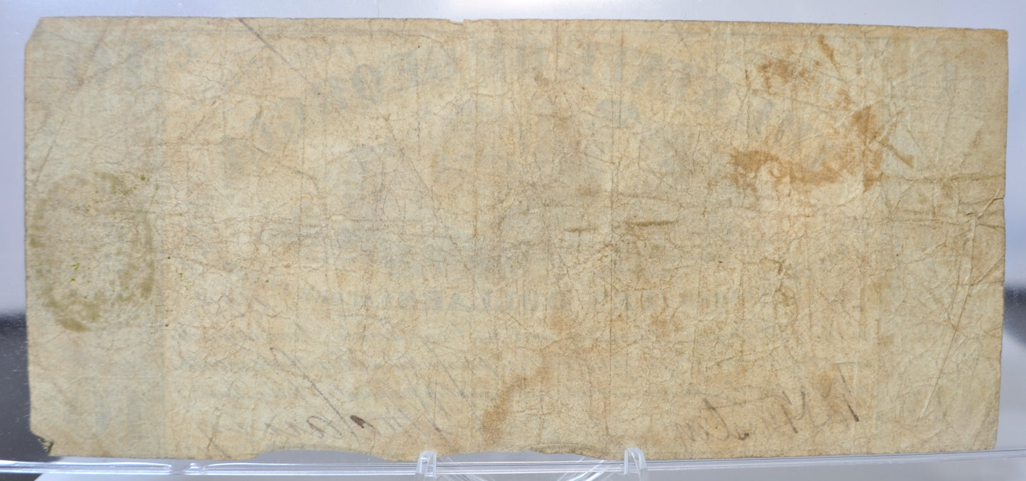 1864 State of Georgia 10 Dollar Milledgeville Issue Obsolete Note - Choice of Grade - Confederate Currency - 1864 GA Ten Dollar Banknote