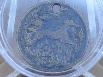 1700s National Grange Order of Husbandry Token Horse/Farm Germany - German Horse and Farm promotional piece from 1700s