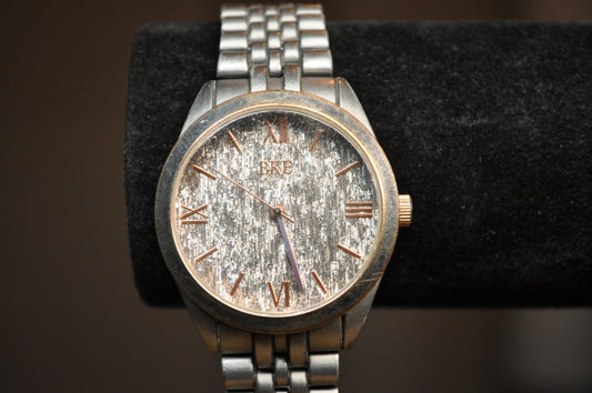 BKE Unisex Gunmetal Shimmer Watch (Working!)