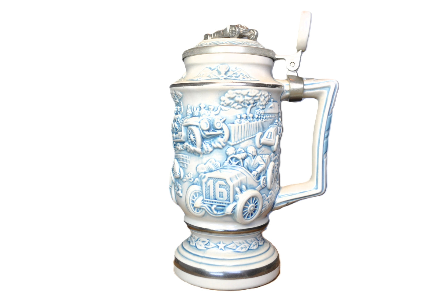 Avon Vintage Racing Car Collectible Beer Stein