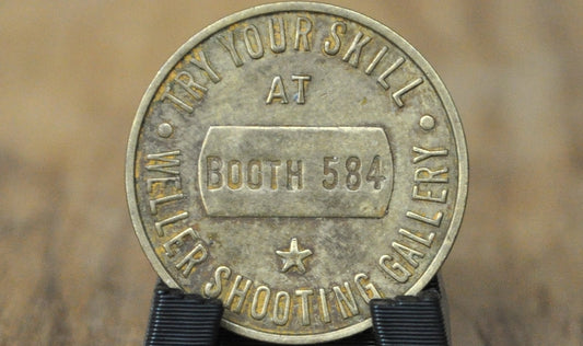 Weller Soldering Guns Chicago Radio Parts Show Promotional Token - Vintage Promotional Trade Show Token for Weller Soldering Gun