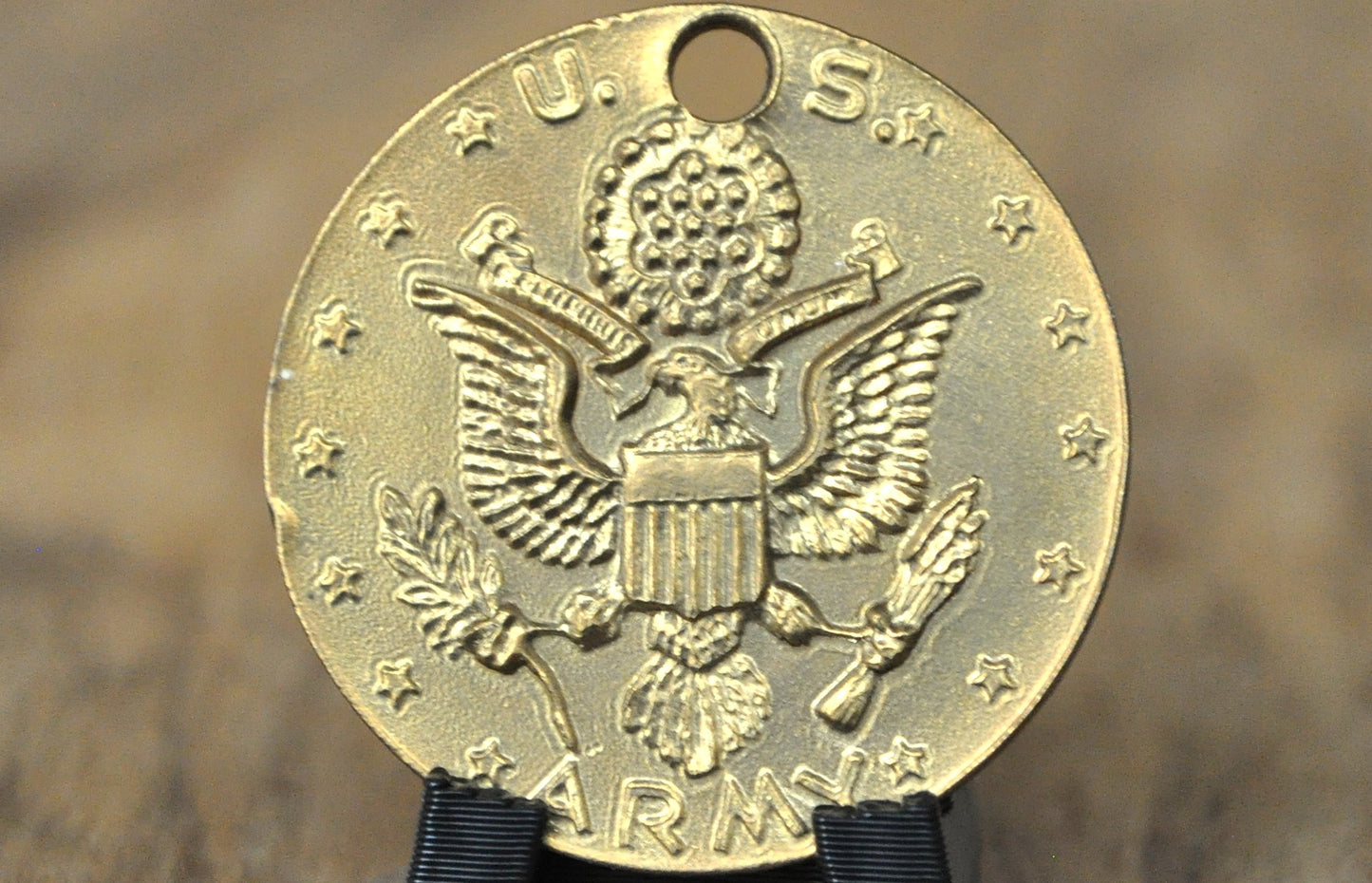 U.S. Army Holed Token - United States of America Army Token - U.S. Army Service Medallion