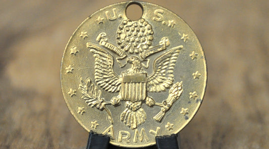 U.S. Army Holed Token - United States of America Army Token - U.S. Army Service Medallion