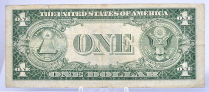 1935-D Fancy Lucky Repeating Serial Number Silver Certificate - 60901116 - 1935D Blue Seal Narrow One Dollar Fancy Serial Note - Fr.1613N