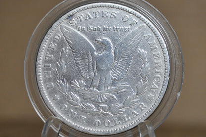 1893 Morgan Dollar - Fine Details, Cleaned - 1893 P Morgan Silver Dollar 1893P - Tough Date