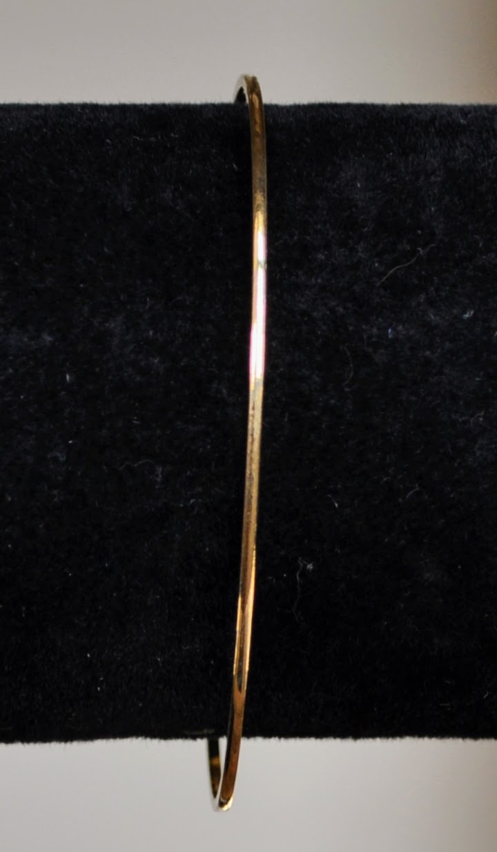 Elegant Avon Gold Tone Catch a Star Rhinestone Bracelet - 7" Length - Vintage 1970s Avon Signed Catch a Star Hook Style Closure Bangle