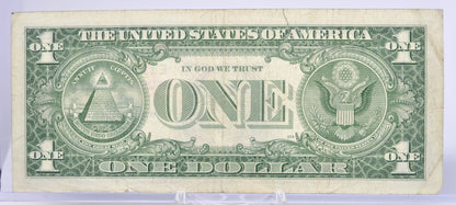 1957A Fancy Double Duo & 1939 Year Number Silver Certificate - 19399388 - 1957 A One Dollar Blue Seal Birthday Serial Note - Fr#1620