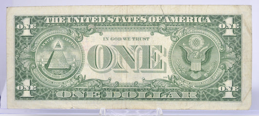 1957A Fancy Double Duo & 1939 Year Number Silver Certificate - 19399388 - 1957 A One Dollar Blue Seal Birthday Serial Note - Fr#1620