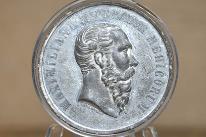 August Kleeberg: The death of Emperor Maximilian of Mexico 1867 - Emperor Maximilian Death Medal