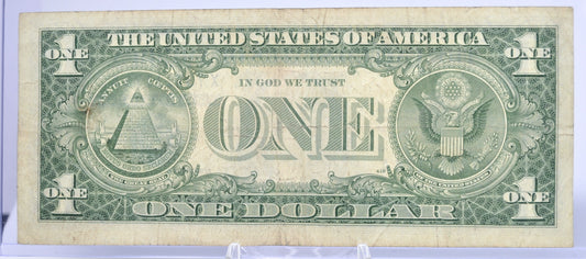 1957B Fancy Trio Lucky Serial Number 1 Dollar Silver Certificate - 73711178 - 1957 B One Dollar Blue Seal Fancy Serial Note - Fr#1621