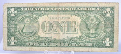 1957B Fancy Trio Lucky Serial Number 1 Dollar Silver Certificate - 30111864 - 1957 B One Dollar Blue Seal Fancy Serial Note - Fr#1621