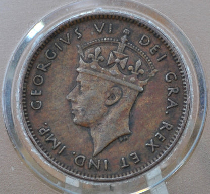 1941 Newfoundland Cent - XF/AU Grade / Condition - One Cent Newfoundland 1941 Newfoundland Small Cent