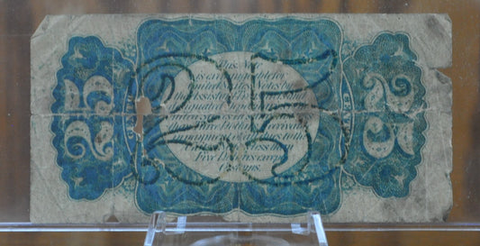 3rd Issue 25 Cent Fractional Note Fr#1294 - Culls - Third Issue Twenty-Five Cent Note Fr1294