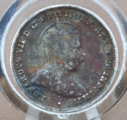 1910 Australia 3 Pence Silver - Great Condition - Australian Silver Threepence 1910 Silver 3 Pence