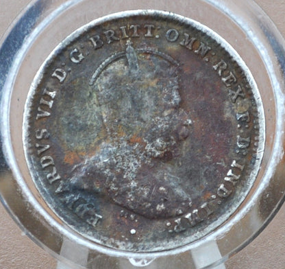 1910 Australia 3 Pence Silver - Great Condition - Australian Silver Threepence 1910 Silver 3 Pence