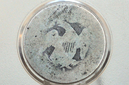 1877-S Seated Liberty Quarter  - Fair, Very Worn - 1877 S Silver Quarter / 1877 Liberty Seated Quarter