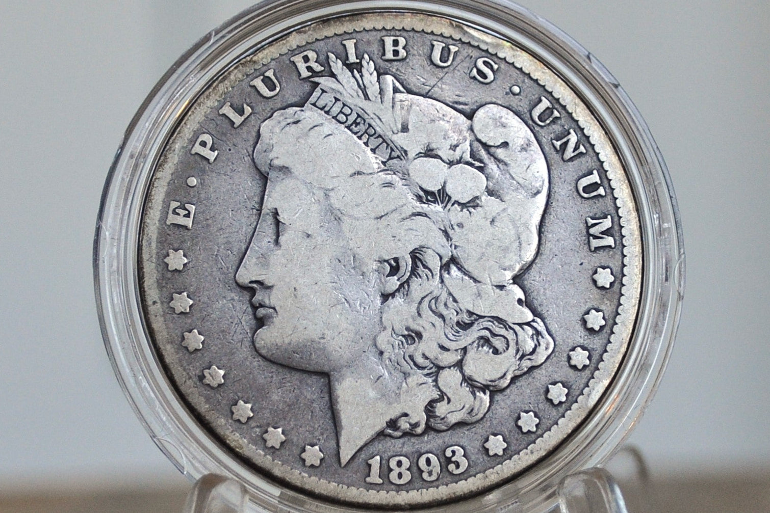 Authentic 1893 CC Morgan Dollar - Fine - 1893 Carson City Mint