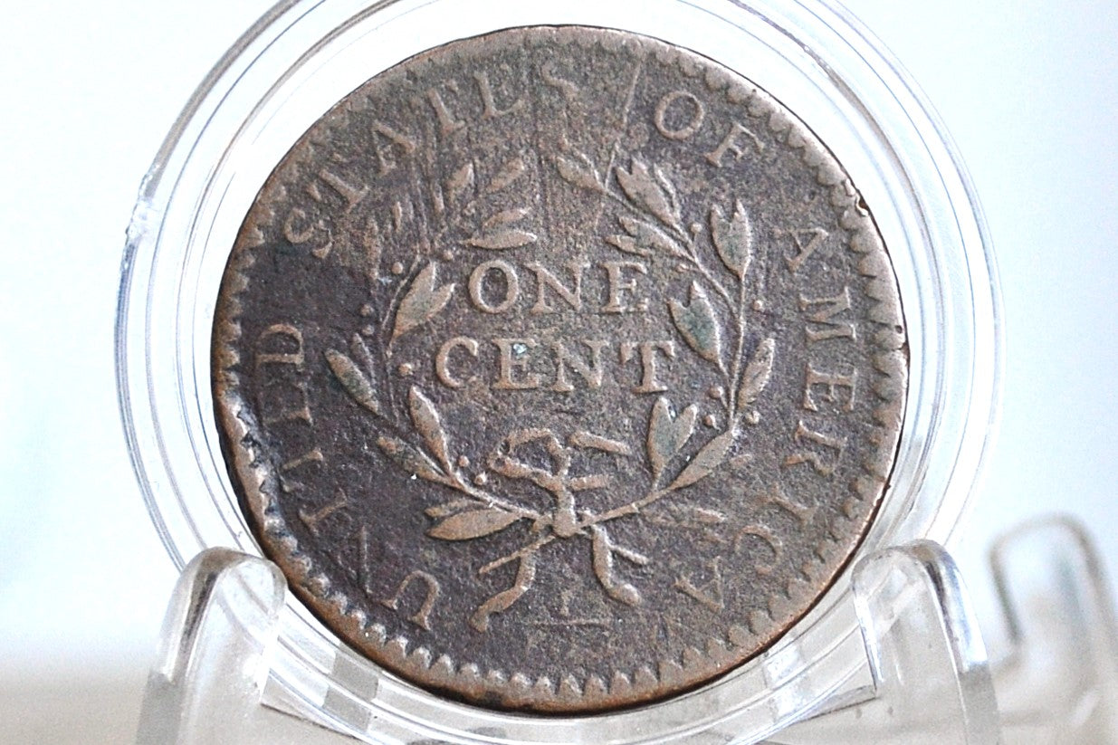 1794 Liberty Cap Large Cent - VF Details - Rare Coin Type - US Large Cent 1794 Liberty Cap Cent