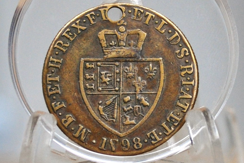 Spade Guinea Gaming George the Third 1978 Token - 1978 George III Gambling Token