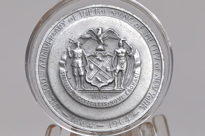 1964-1965 New York World's Fair Unisphere Token - New York World's Fair Commemorative 300th Year Anniversary issue - New York Worlds fair Unisphere Commemorative 1965 Token