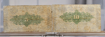 1862 Alton NH Jones and Sawyer Merchant Scrip Full Set - 5c, 10c, 25c, and 50c - Nov 26th, 1862 - Civil War Era New Hampshire Obsolete Notes