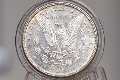 1885-S Morgan Silver Dollar - MS62 (Uncirculated) Grade / Condition - 1885 S Morgan Dollar Silver Dollar 1885S - Low Mintage Date