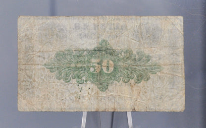 1862 Alton NH Jones and Sawyer 50 Cents Merchant Scrip - Nov 26th, 1862 - Civil War Era New Hampshire Obsolete Fifty Cent Merchant Note