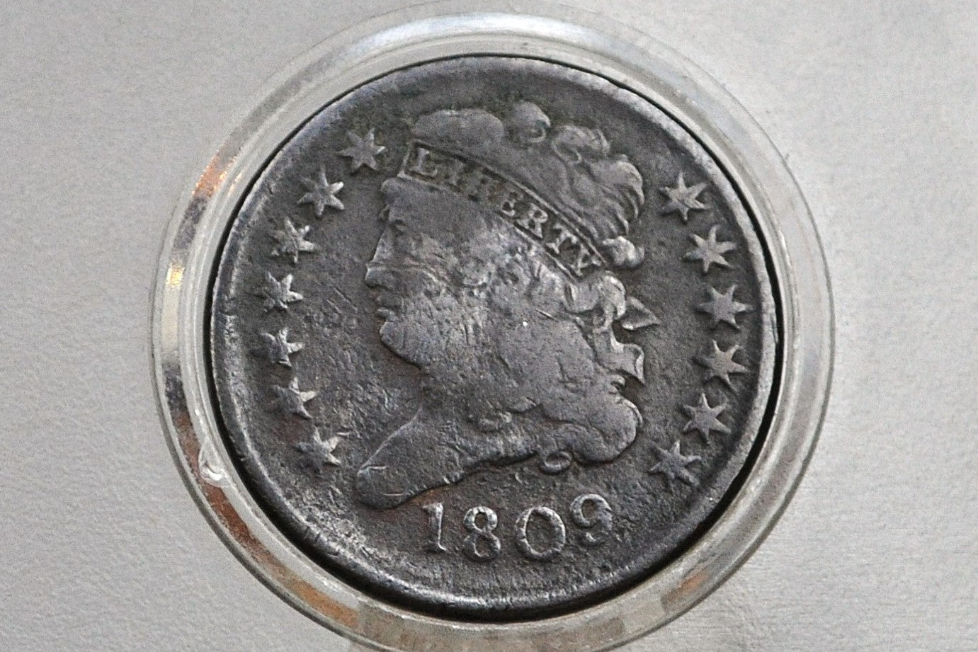 1809 Half Cent - VF Details - 1809 Classic Head Half Cent - 1809 Half Cent - Great / Affordable Coin