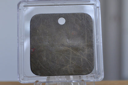 Brass Employee Tag for the American Railway Company - American Railway Co. Employee Tag Tool Check - C.C.W.B. 59705 American Railway Co.