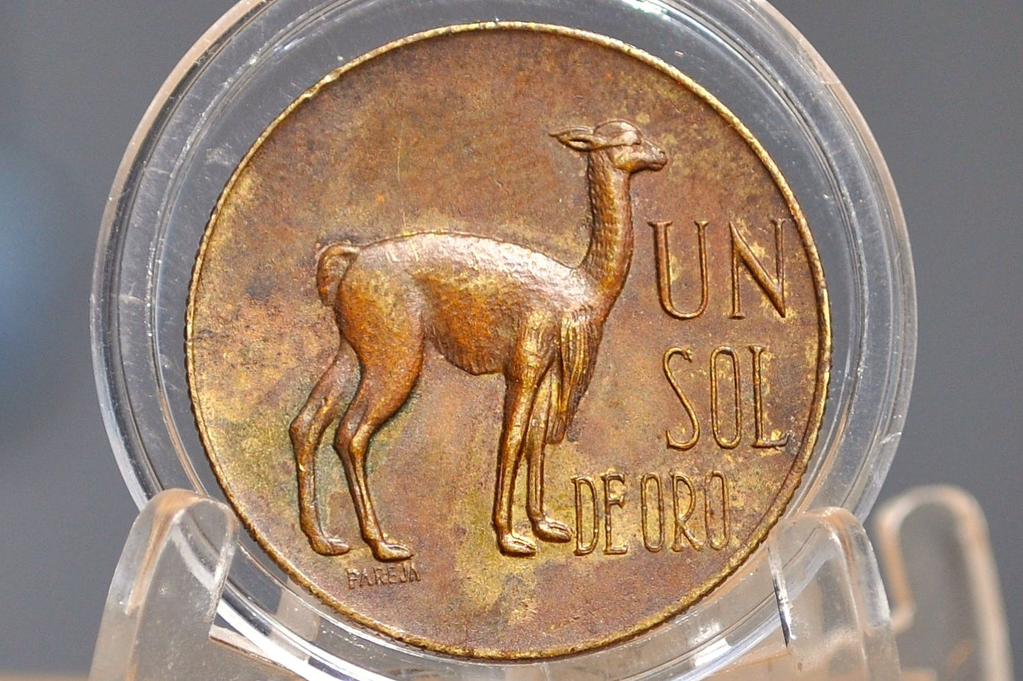 1967 Peru Un Sol De Oro - 1967 1 Sol Peru Un Sol 1967 TF Republica Peruana Lima - Banco Central De Reserva Del Peru - Vicuna/Alpaca/Llama Coin
