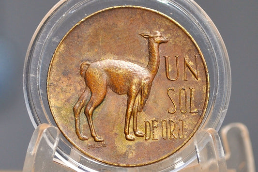 1967 Peru Un Sol De Oro - 1967 1 Sol Peru Un Sol 1967 TF Republica Peruana Lima - Banco Central De Reserva Del Peru - Vicuna/Alpaca/Llama Coin