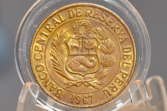 1967 Peru Un Sol De Oro - 1967 1 Sol Peru Un Sol 1967 TF Republica Peruana Lima - Banco Central De Reserva Del Peru - Vicuna/Alpaca/Llama Coin