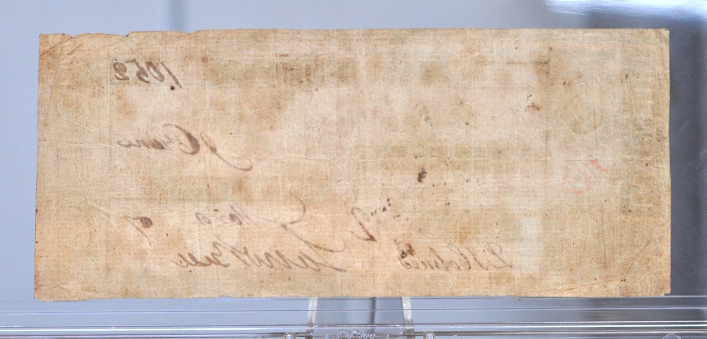 1807 Hillsborough Bank 5 Dollar Banknote - New Hampshire Obsolete - Early American Banknote - 1807 Five Dollars Obsolete Note Amherst NH