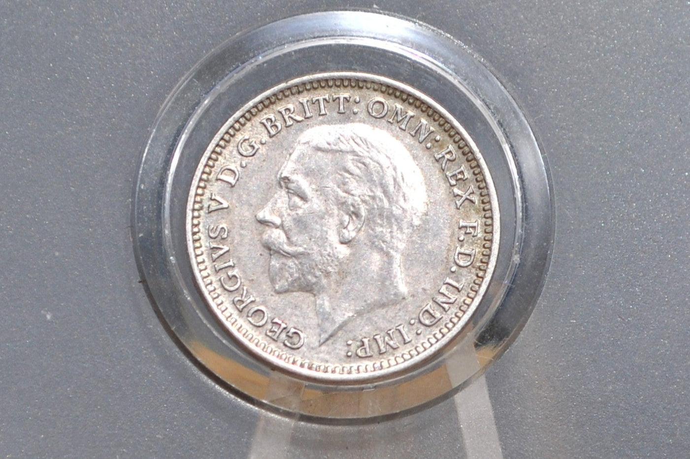 1931 Britain 3 Pence Silver - Uncirculated Condition - Britain Silver Threepence - George V - Higher Grade