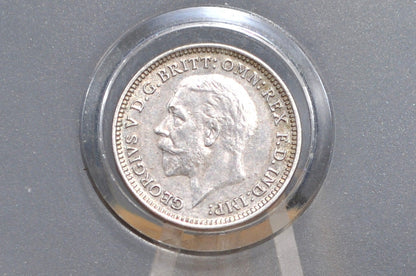 1931 Britain 3 Pence Silver - Uncirculated Condition - Britain Silver Threepence - George V - Higher Grade