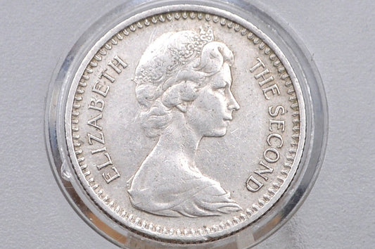 1964 Southern Rhodesia 1 Shilling/10 Cents Crown Colony Coin - Uncirculated Condition - Rhodesia Ten Cents Coin 1964 UK Issue