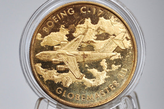 Boeing C-17 Daytona, Ohio National Museum of the U.S. Air Force Commemorative Token - Boeing C-17 Challenge Token