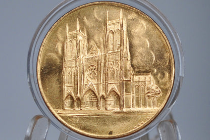 The Cathedral Church of St. John The Divine Token - New York Souvenir of Pilgrimage Church Token